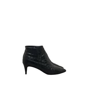Chanel 2015 Camellia Accents Booties – Size 41